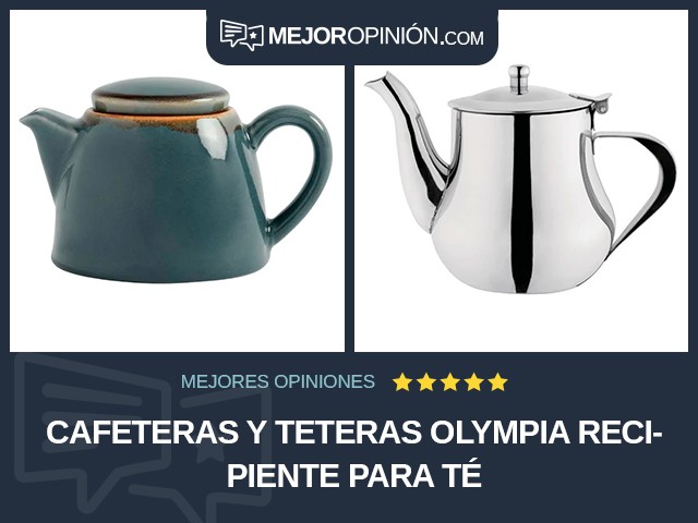 Cafeteras y teteras Olympia Recipiente para té