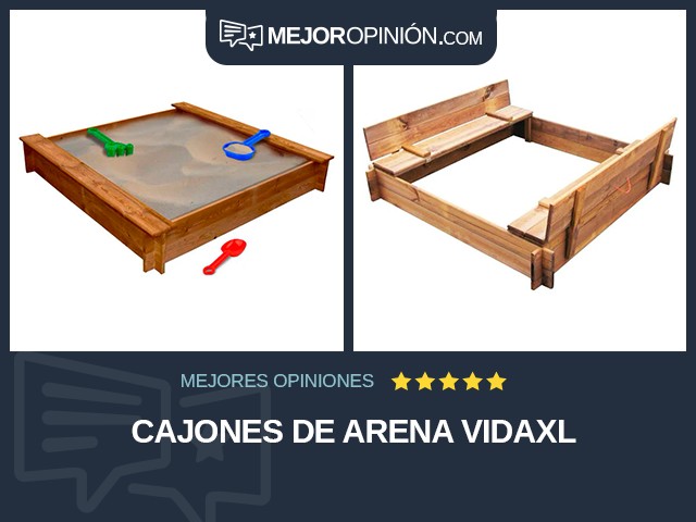 Cajones de arena vidaXL