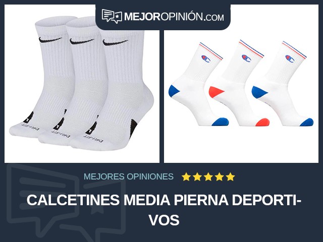 Calcetines Media pierna Deportivos