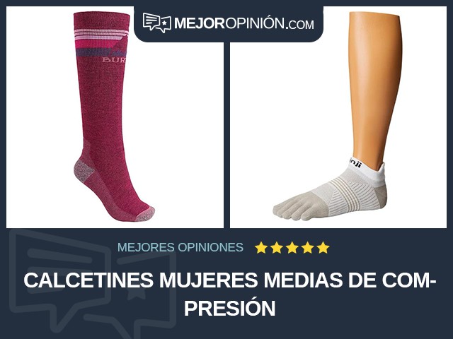 Calcetines Mujeres Medias de compresión