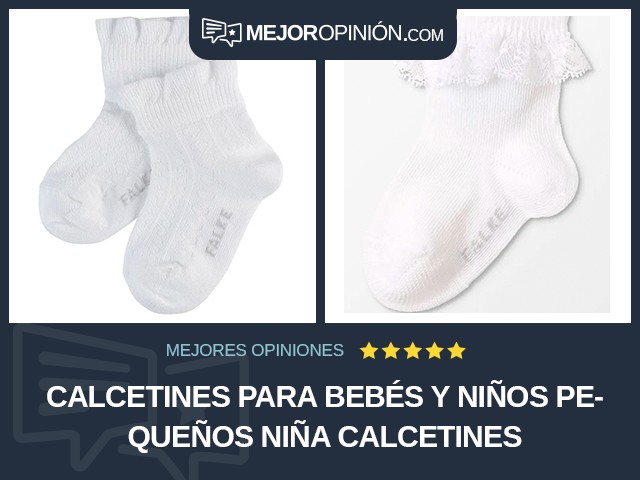Calcetines para bebés y niños pequeños Niña Calcetines