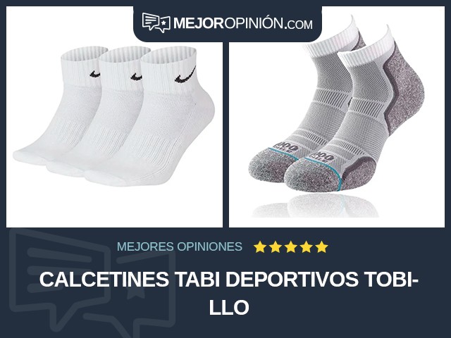 Calcetines tabi Deportivos Tobillo