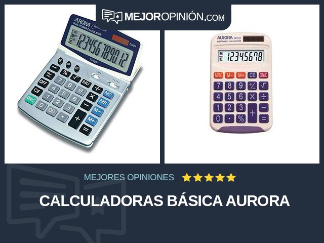 Calculadoras Básica Aurora