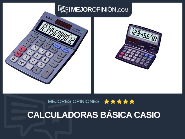 Calculadoras Básica Casio