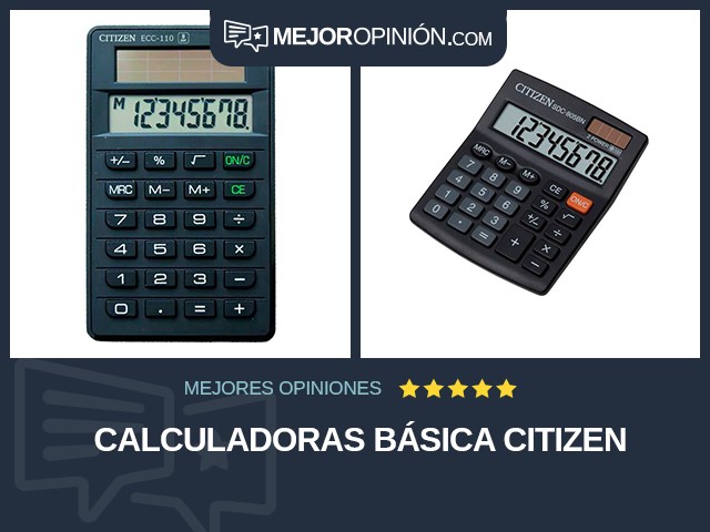 Calculadoras Básica CITIZEN