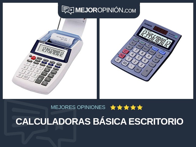 Calculadoras Básica Escritorio