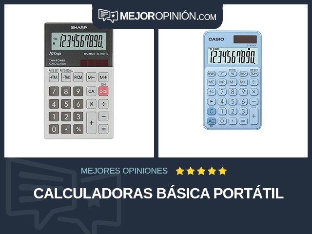 Calculadoras Básica Portátil