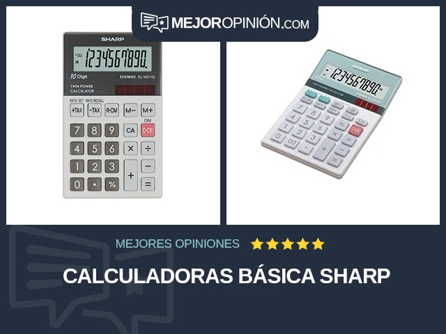 Calculadoras Básica Sharp