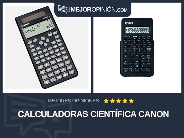 Calculadoras Científica Canon