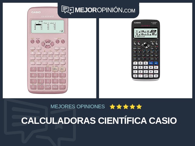 Calculadoras Científica Casio