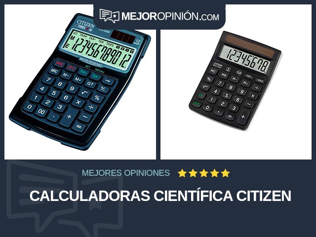 Calculadoras Científica CITIZEN