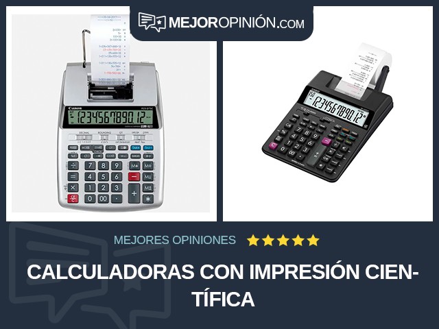 Calculadoras Con impresión Científica