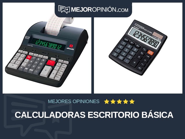 Calculadoras Escritorio Básica