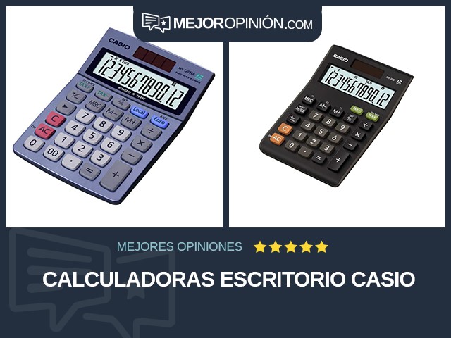 Calculadoras Escritorio Casio