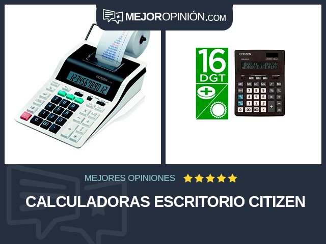 Calculadoras Escritorio CITIZEN