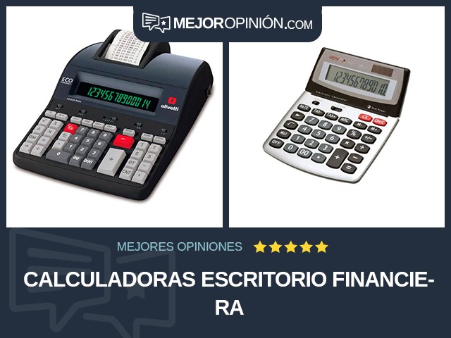 Calculadoras Escritorio Financiera