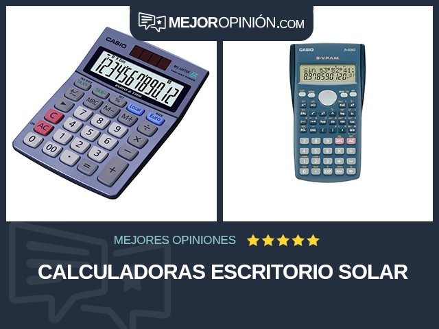 Calculadoras Escritorio Solar
