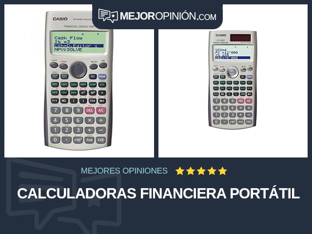 Calculadoras Financiera Portátil