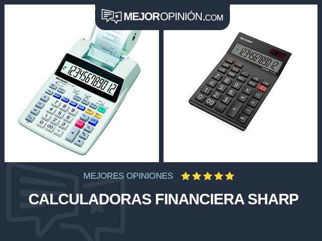 Calculadoras Financiera Sharp