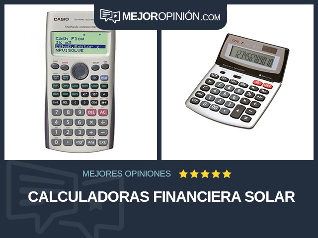 Calculadoras Financiera Solar