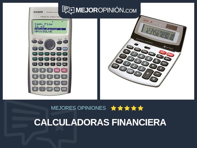 Calculadoras Financiera