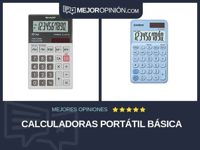 Calculadoras Portátil Básica