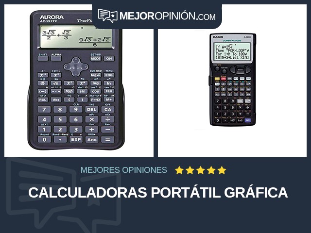 Calculadoras Portátil Gráfica