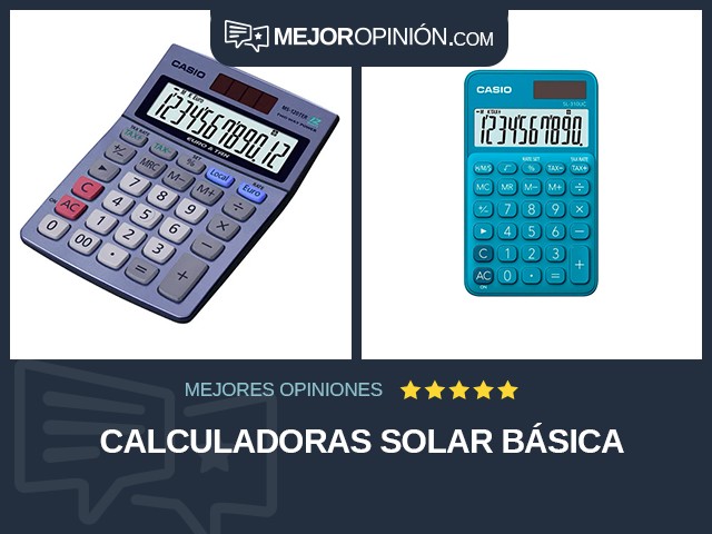 Calculadoras Solar Básica
