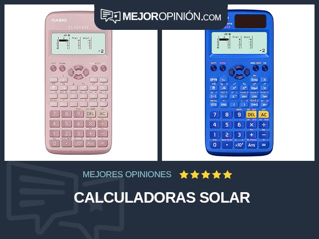 Calculadoras Solar