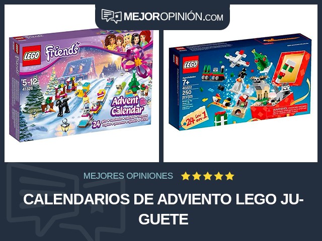 Calendarios de Adviento LEGO Juguete