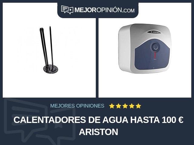 Calentadores de agua Hasta 100 € Ariston