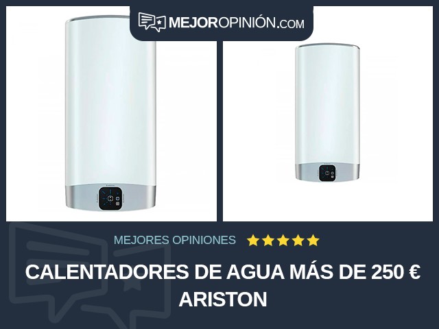 Calentadores de agua Más de 250 € Ariston