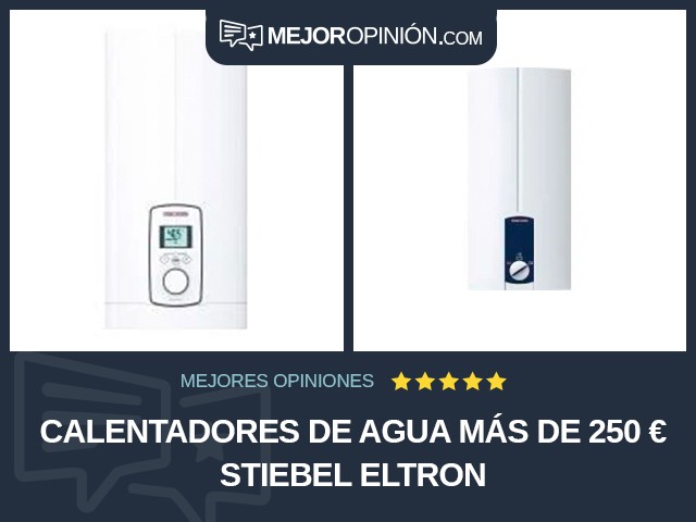 Calentadores de agua Más de 250 € Stiebel Eltron
