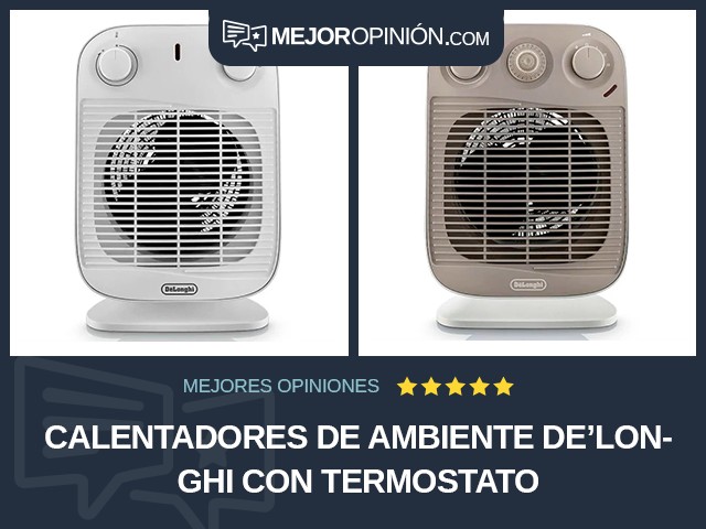 Calentadores de ambiente De'Longhi Con termostato