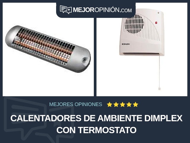 Calentadores de ambiente Dimplex Con termostato