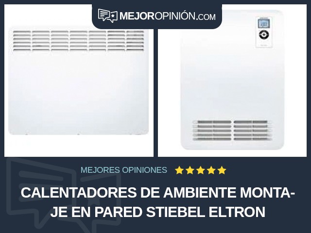 Calentadores de ambiente Montaje en pared Stiebel Eltron