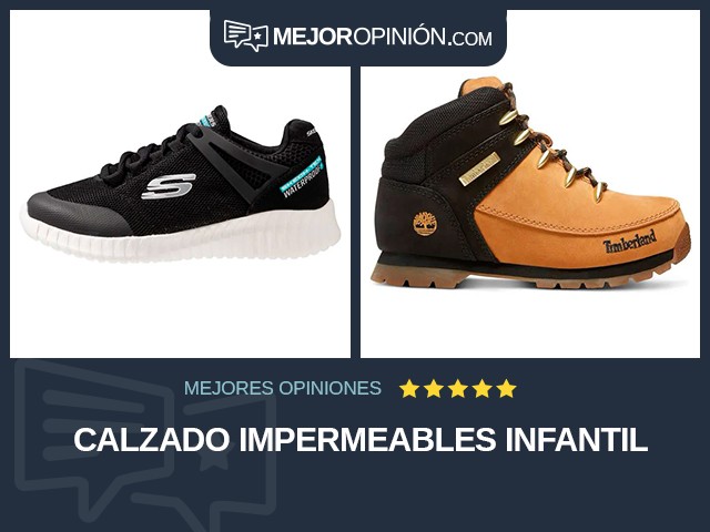 Calzado Impermeables Infantil