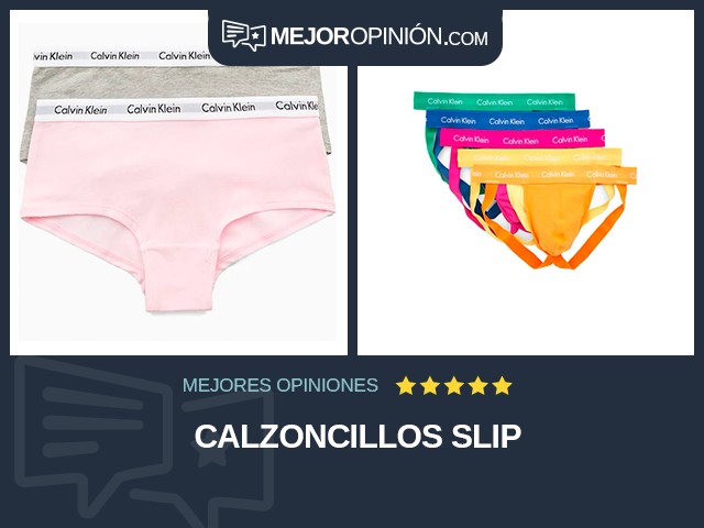 Calzoncillos Slip