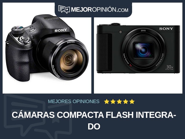 Cámaras Compacta Flash integrado