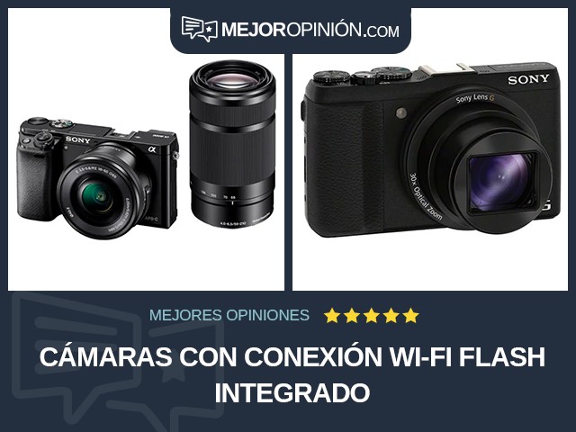 Cámaras Con conexión Wi-Fi Flash integrado