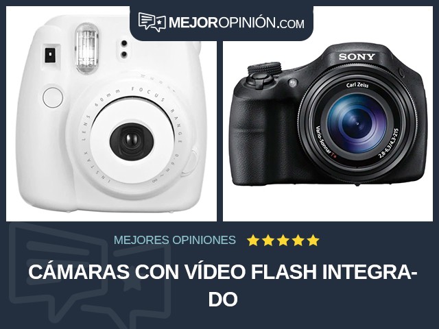 Cámaras Con vídeo Flash integrado