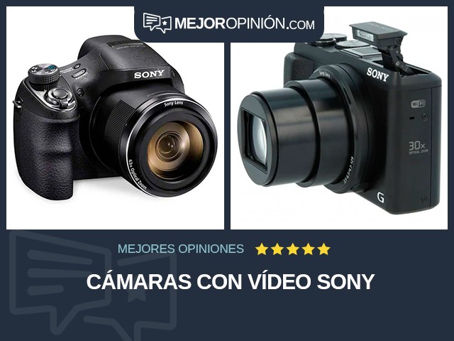 Cámaras Con vídeo Sony