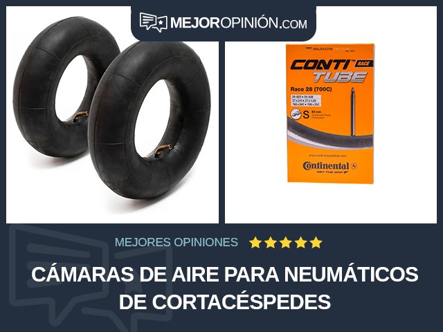 Cámaras de aire para neumáticos de cortacéspedes