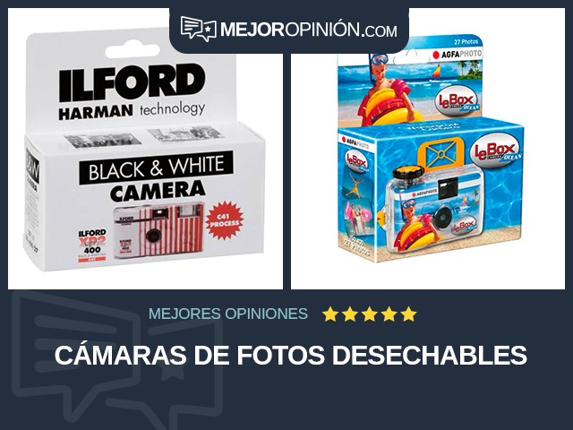 Cámaras de fotos desechables