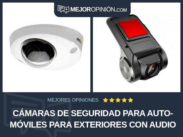 Cámaras de seguridad para automóviles Para exteriores Con audio