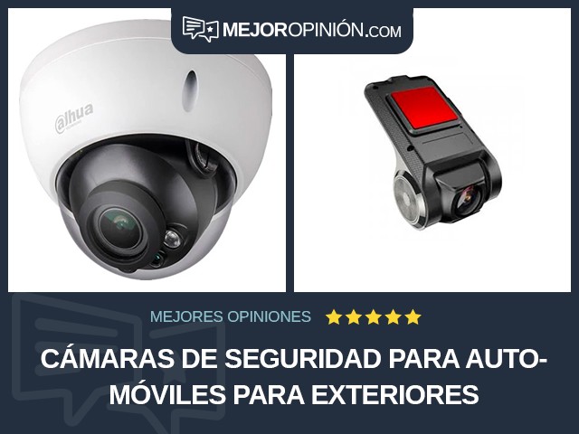 Cámaras de seguridad para automóviles Para exteriores