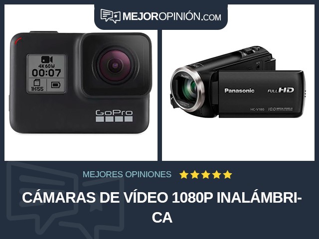 Cámaras de vídeo 1080p Inalámbrica