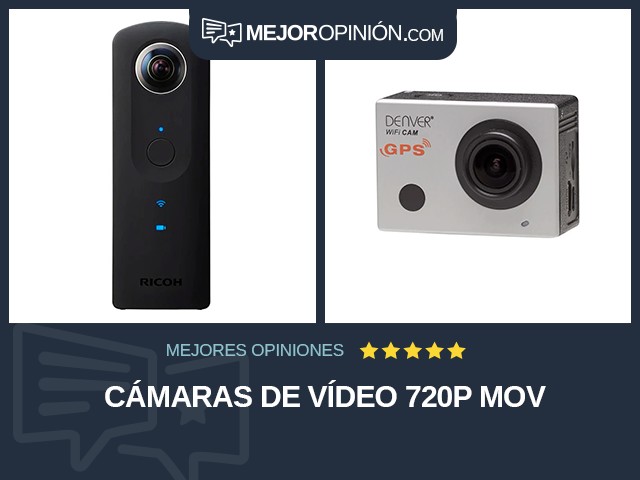 Cámaras de vídeo 720p MOV