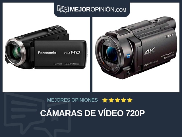 Cámaras de vídeo 720p