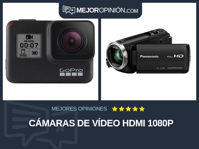 Cámaras de vídeo HDMI 1080p